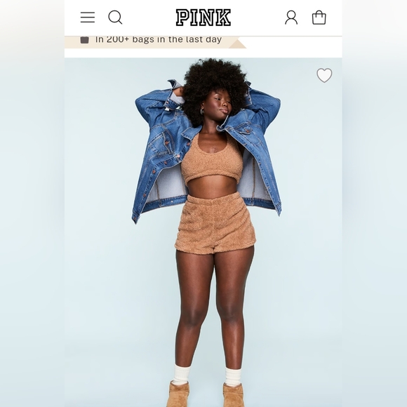 PINK Fleece PJ Set - Picture 2 of 5